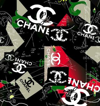 链条 豹纹 设计 大牌 图案图片