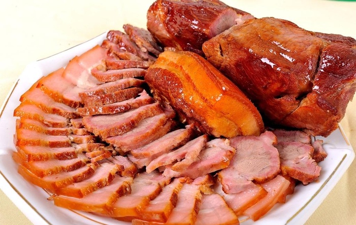 熏肉图片