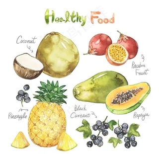 手绘蔬菜水果海报图片