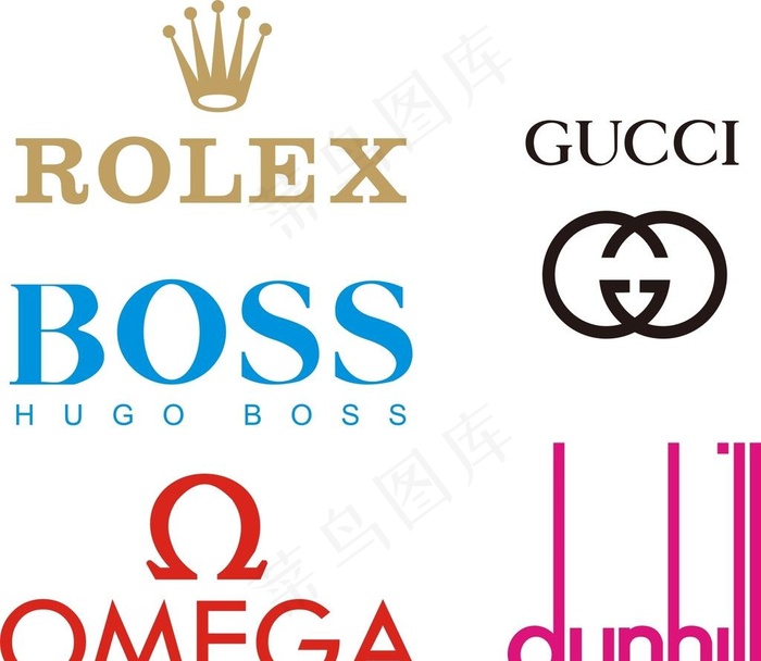 BOSS OMEGA标志图片cdr矢量模版下载