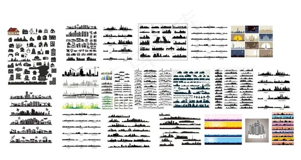 城市剪影图片