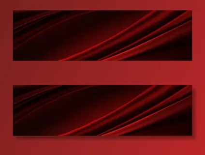 高档红色感丝绸纹理banner图片
