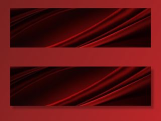 高档红色感丝绸纹理banner图片