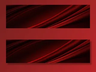 高档红色感丝绸纹理banner图片