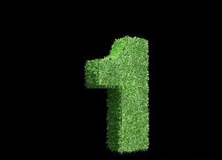 倒计时 数字 草坪 立体字 1图片