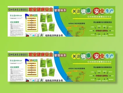 OHSAS18001宣传栏图片