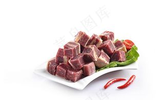 牛肉粒图片