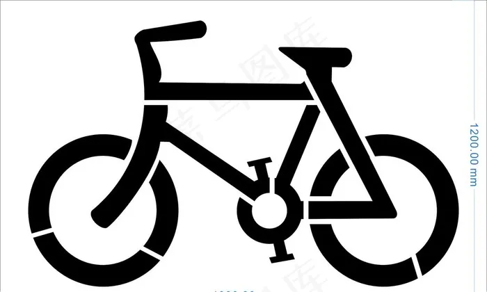 非机动车喷漆牌图片cdr矢量模版下载