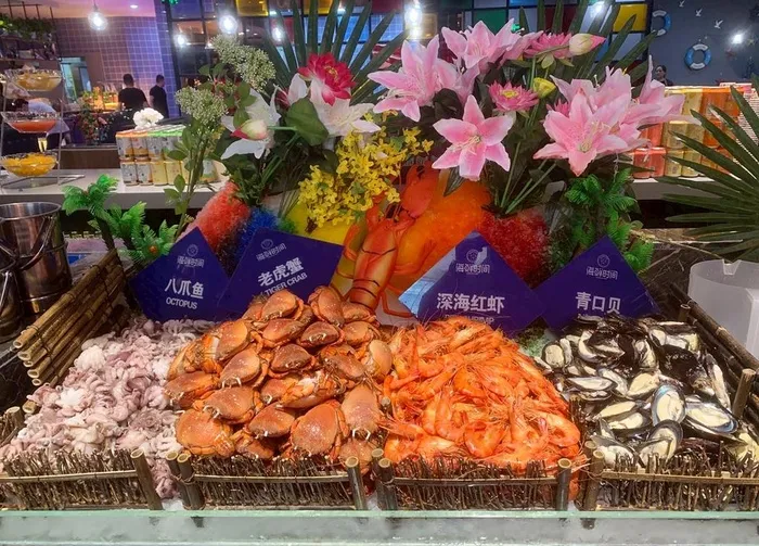 海鲜自助图片