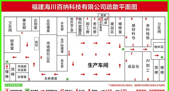 消防疏导图图片ai矢量模版下载