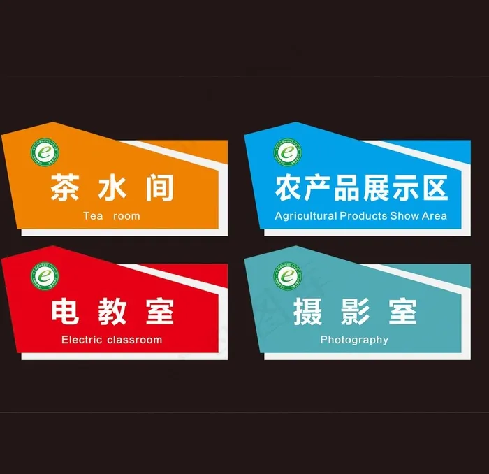 科室牌 异形科室牌 电商图片cdr矢量模版下载