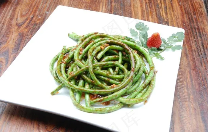 
                    豆豉酱炒原条豆角图片
            