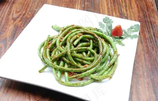 
                    豆豉酱炒原条豆角图片
            