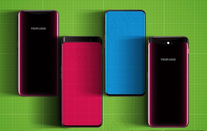 oppo find x 样机图片(3000X2000(DPI:72))psd模版下载