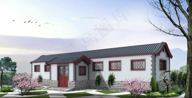 实用工程高清公厕效果图图片