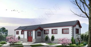 实用工程高清公厕效果图图片