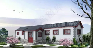 实用工程高清公厕效果图图片