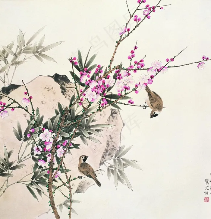 花鸟图图片