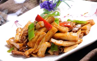 杏鲍菇炒牛柳图片