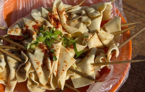 干豆腐串图片