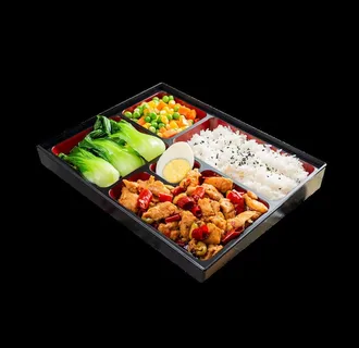 盒饭 盖饭 便当图片