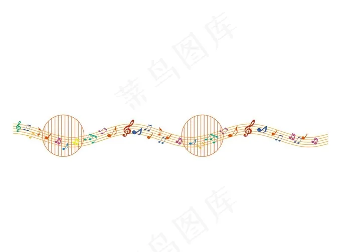 五线谱图片cdr矢量模版下载