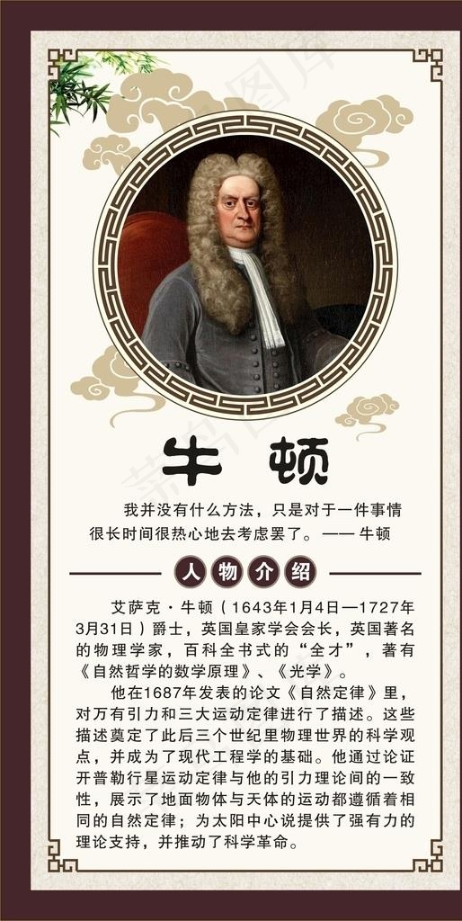 名人简介图片cdr矢量模版下载