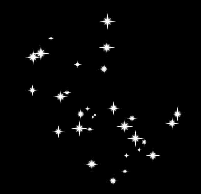 星星素材图片psd模版下载