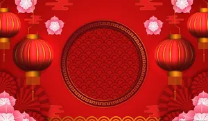 中国红图片