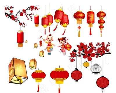 灯笼素材图片