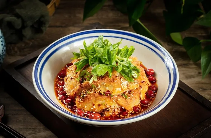 麻辣牛肚图片