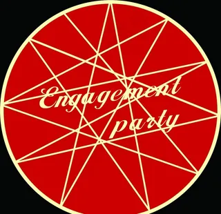 订婚宴背景墙图片