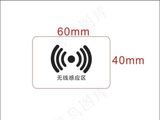 无线感应区图片