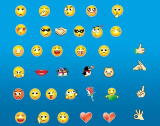 高清分层QQ表情图 共36个图片