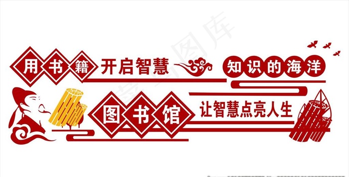 学校文化图片cdr矢量模版下载