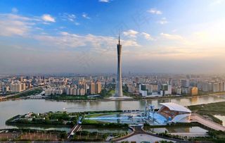 广州 城市 繁华 广州塔 白天图片