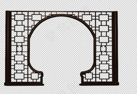 中国古典门框图片