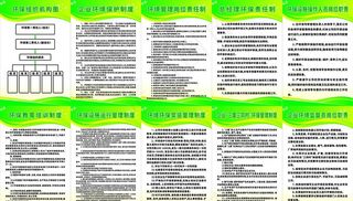 环境保护管理制度图片