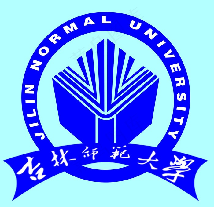 吉林师范大学图片psd模版下载