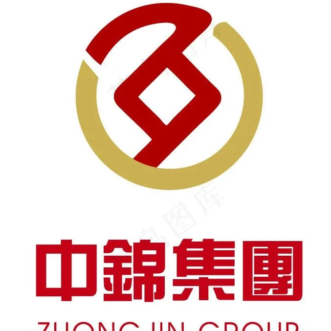 中锦集团LOGO图片ai矢量模版下载