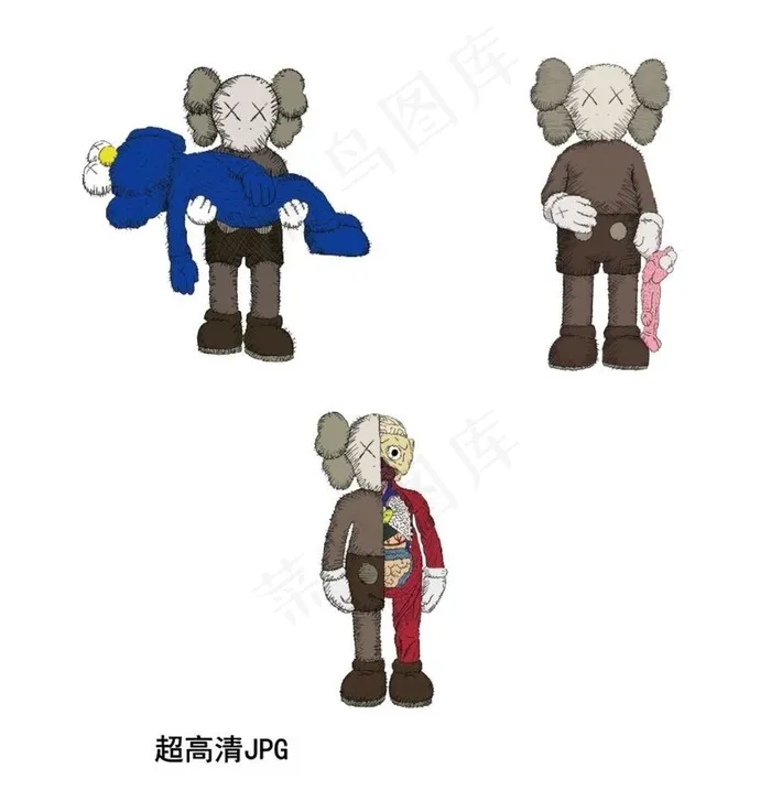 优衣库联名芝麻街图片ai矢量模版下载