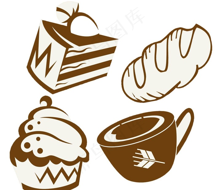 烘培 蛋糕 甜点 奶茶图片