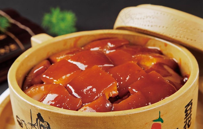 老酒东坡肉图片