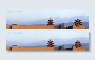 嘉峪关城楼图片