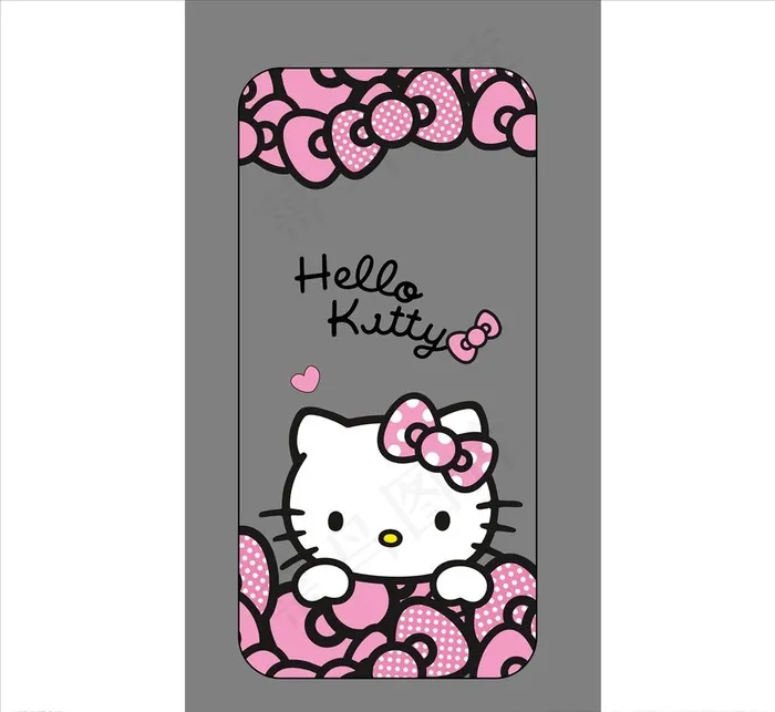 彩绘手机壳图片ai矢量模版下载