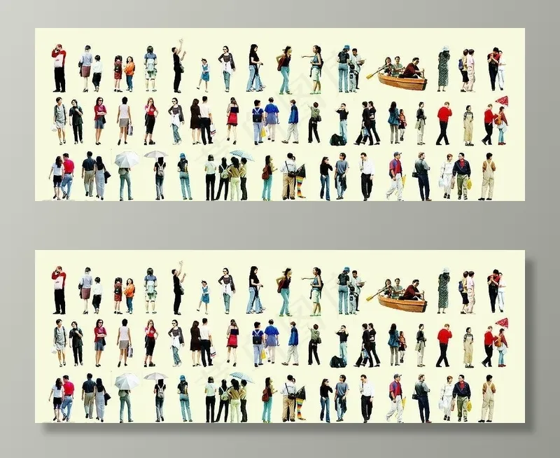 PS后期人物素材图片(10080X3879(DPI:762))psd模版下载