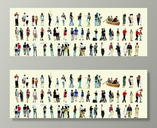 PS后期人物素材图片