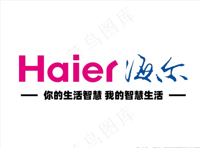 海尔 Haier 标志logo图片ai矢量模版下载