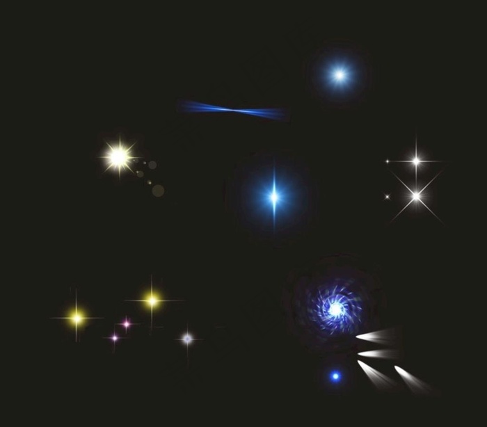 星光素材图片cdr矢量模版下载