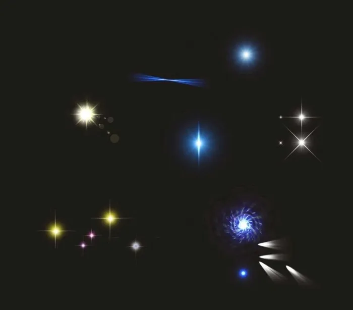 星光素材图片cdr矢量模版下载